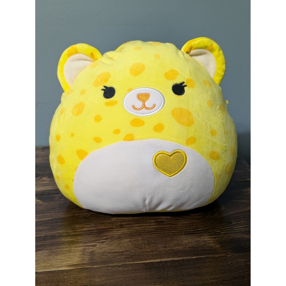 Squishmallows Lexie the Yellow Cheetah 12 inch Plush